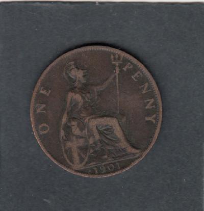 Beschrijving: 1 Penny  VICTORIA 